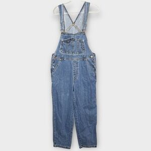 Vintage Canyon River Blues Overalls Women's Large Blue Denim Carpenter Painter
